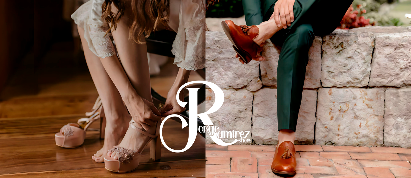 Zapato y calzado para novia y novio